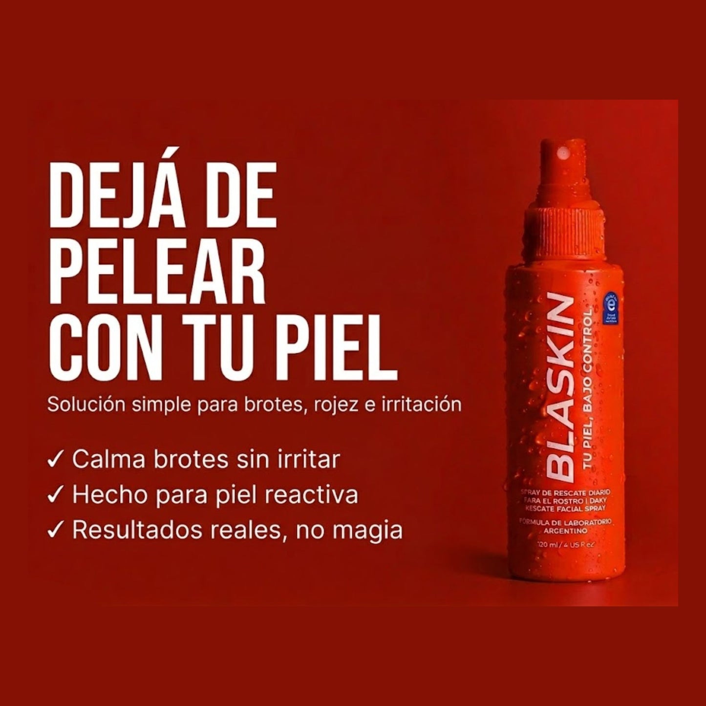 BLASKIN Spray Facial  Control Piel Masculina